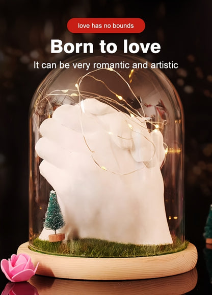 Couples 3D Hand Casting Kit (2-Set DIY Keepsake Molding Kit)